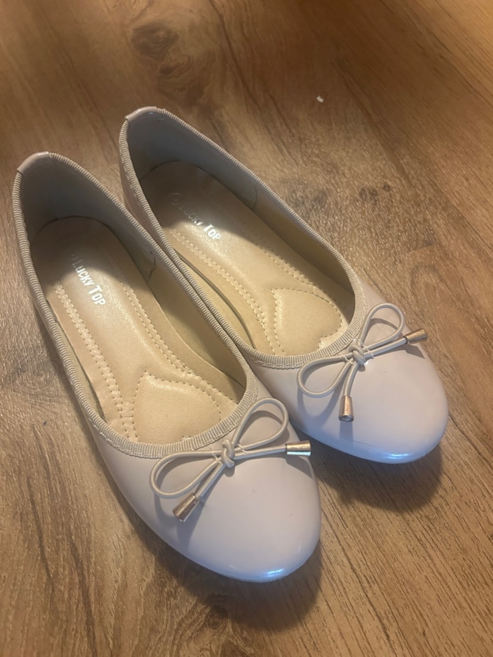 Girls' Ballet Flats with Bow